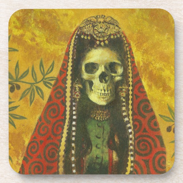 Gothic Skeleton Untersetzer (Vorderseite)