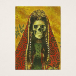 Gothic Skeleton Witch ACeO Artists Trading Cards
