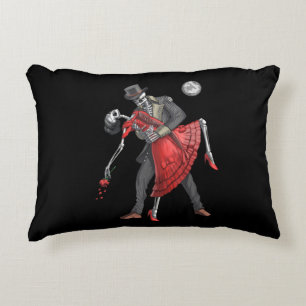 Gothic Skeletons Dancing Dekokissen
