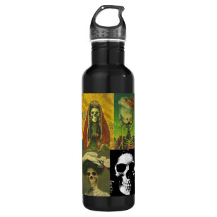 Gothic Skeletts Trinkflasche