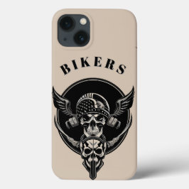 Gothic Skull Artwork mit aufwändigen Details Case-Mate iPhone Hülle