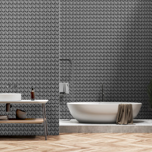 Gothic Skull Black and White Grunge Cooles Muster Tapete