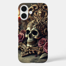 Gothic Skull iPhone 16 Hülle