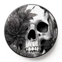 Gothic Skull Dark Hexe Spooky