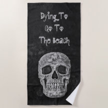 Gothic Skull Head Textur Grunge Schwarz-Weiß