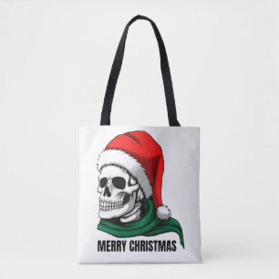 Gothic Skull-Krone mit roten Rosen – Dunkler Biker