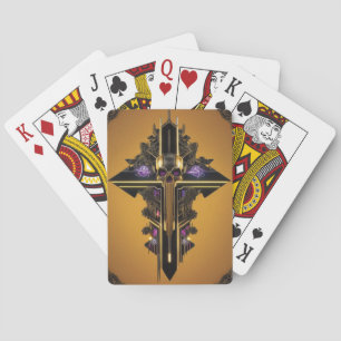 Gothic Skull Playing Card Spielkarten