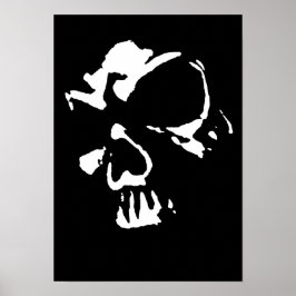Gothic Skull Poster