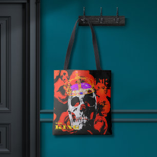 Gothic Skull-Rote Rosen