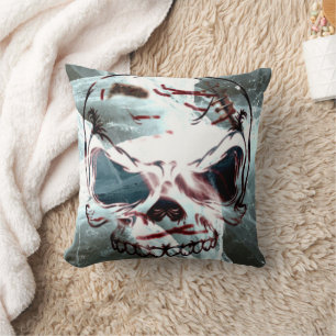 Gothic Skull-Wurfkissen Kissen