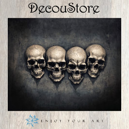 Gothic Skulls Collection Decoupage Seidenpapier