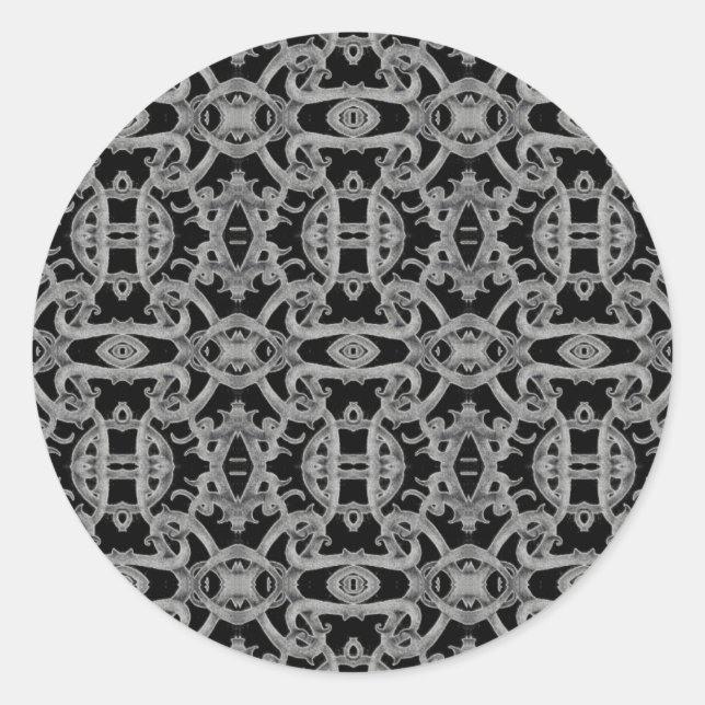 GOTHIC Small Round Stickers (Vorderseite)