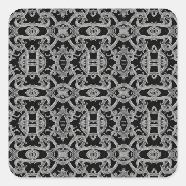 GOTHIC Small Square Stickers (Vorderseite)