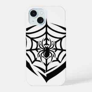 Gothic Spinnennetz iPhone 15 Hülle