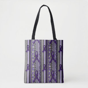 Gothic-Spitze-Blumen-Lavendel-Epilepsie-Bewusstsei
