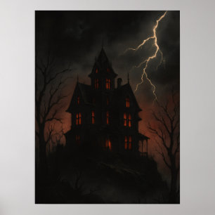 Gothic Spuk House Poster