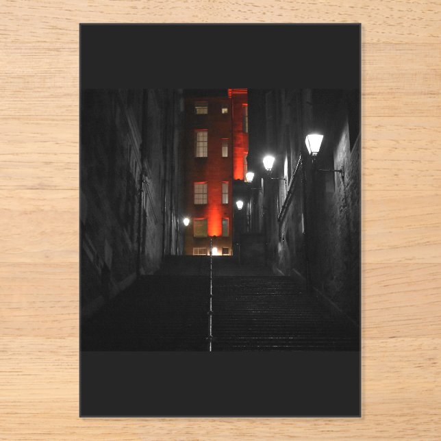 Gothic Staircase Acryleinladungen (Vorderseite)