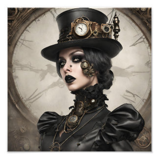 Gothic Steampunk Fotodruck