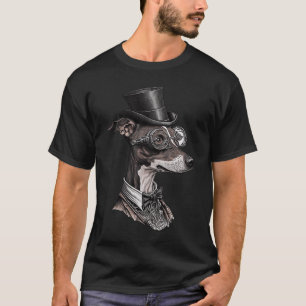 Gothic-Steampunk-Italienisches-Windspiel T-Shirt