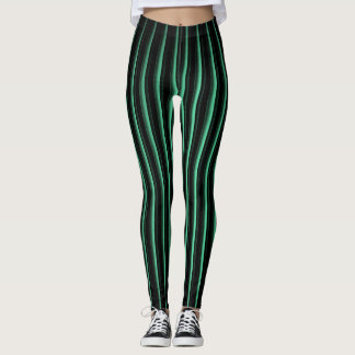 Gothic Streifen Leggings