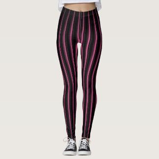 Gothic Streifen Leggings