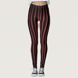 Gothic Streifen Leggings