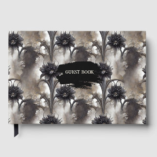 Gothic Style Dark Wedding Gästebuch