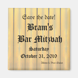 Gothic Style Ikat Speichern Sie das Date Magnet