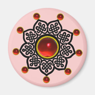 GOTHIC SUN GEM MAGNET