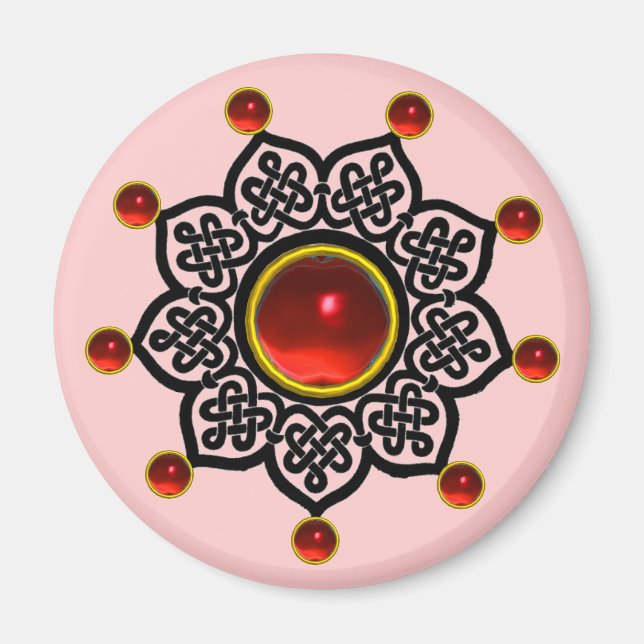 GOTHIC SUN GEM MAGNET (Vorne)
