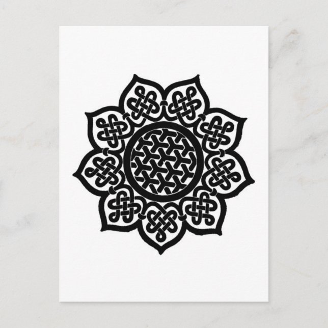 GOTHIC SUN POSTKARTE (Vorderseite)