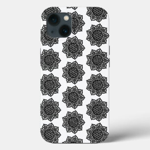 GOTHIC SUN Schwarz-Weiß-Keltische Knoten Case-Mate iPhone Hülle