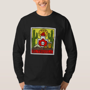 Gothic Tarot El Tequila Satanic Goth Occult Grunge T-Shirt