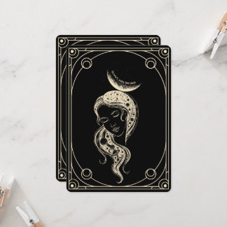 Gothic, Tarot-Karte jedes Alter Geburtstagseinladu Einladung
