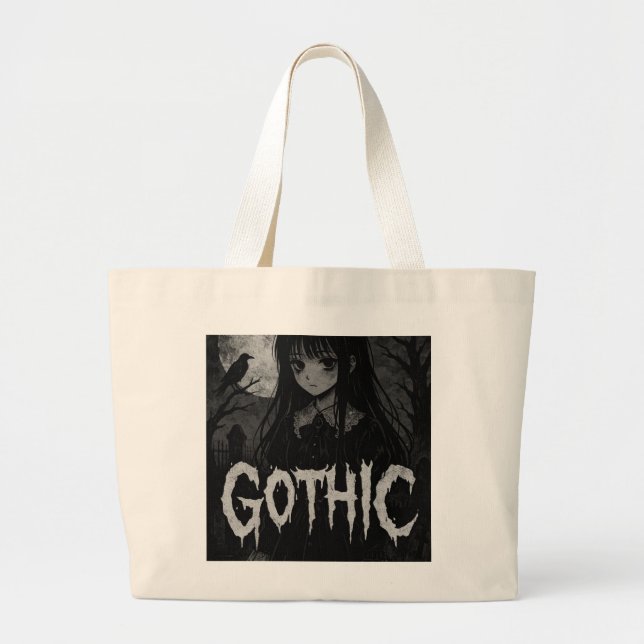 gothic teen bag jumbo stoffbeutel (Vorne)