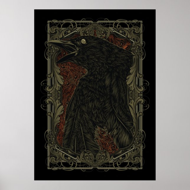 Gothic the Dead Crow Poster (Vorne)