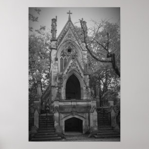 Gothic Tomb Poster