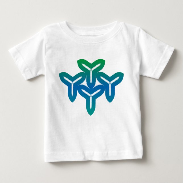 Gothic Tri-Blade Baby T-shirt (Vorderseite)