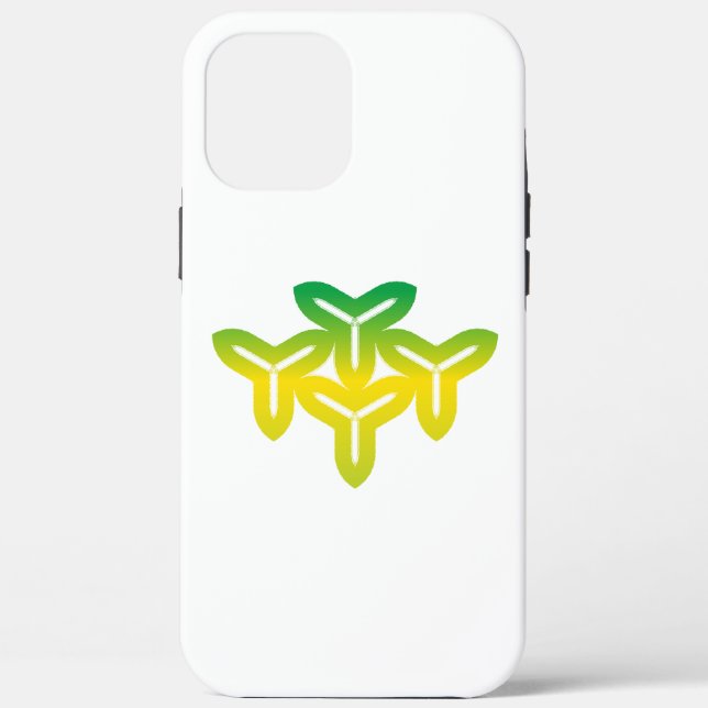 Gothic Tri-Blade Case-Mate iPhone Hülle (Rückseite)