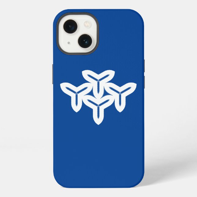 Gothic Tri-Blade iPhone Hülle (Rückseite)