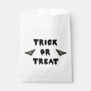 Gothic Trick oder Treten Niedlicher Fledermäuse Geschenktütchen