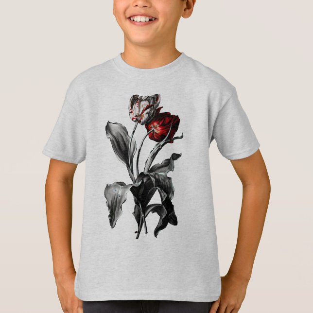 Gothic Tulips T-Shirt (Vorderseite)
