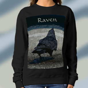 Gothic Urban Raven Blackbird Sweatshirt