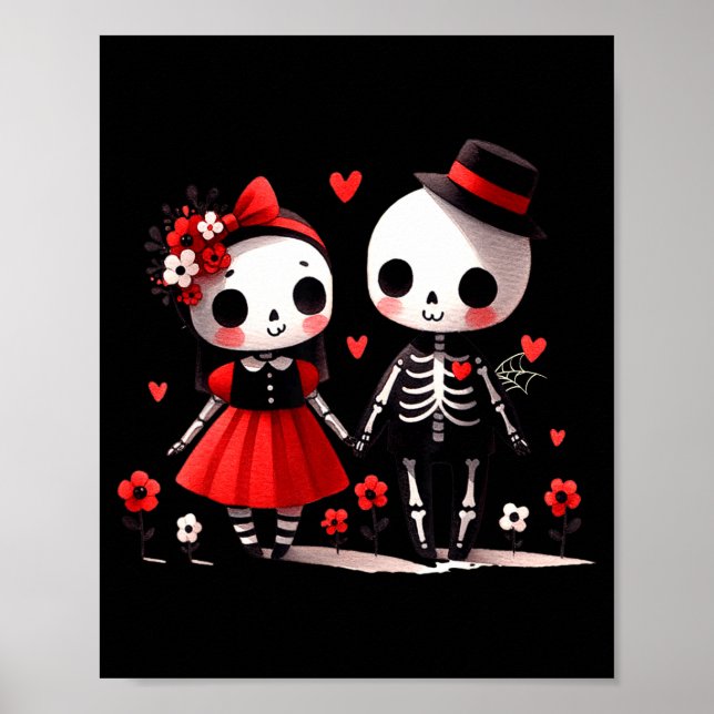 Gothic Valentine  Poster (Vorne)