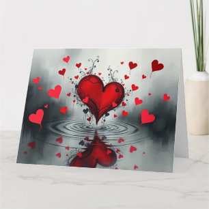 Gothic Valentines Card Karte