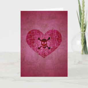 Gothic Valentine's Day Card Feiertagskarte