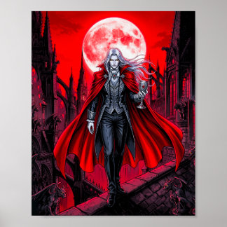 Gothic-Vampir-Lord-Plakat Poster