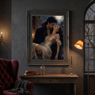Gothic-Vampir-Romanze - Fantasy-Vampir & Dame Poster
