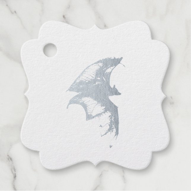 Gothic Vampire Bats Geschenkanhänger (Vorderseite)