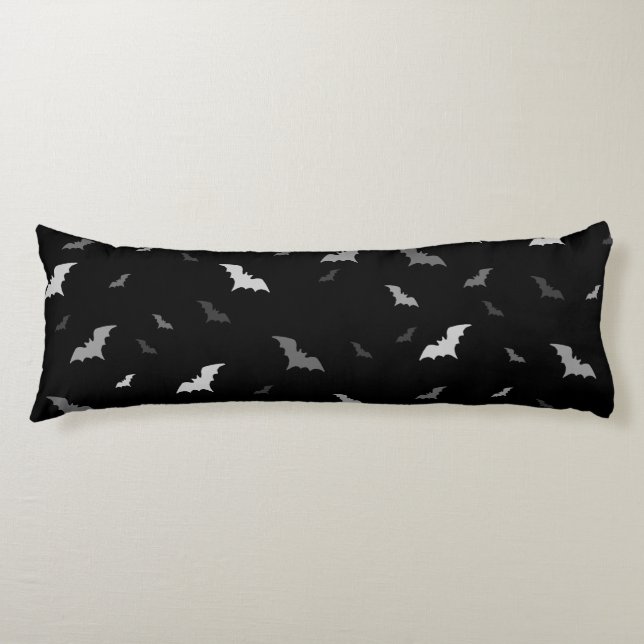 🦇 Gothic Vampire Bats Seitenschläferkissen (Vorderseite)